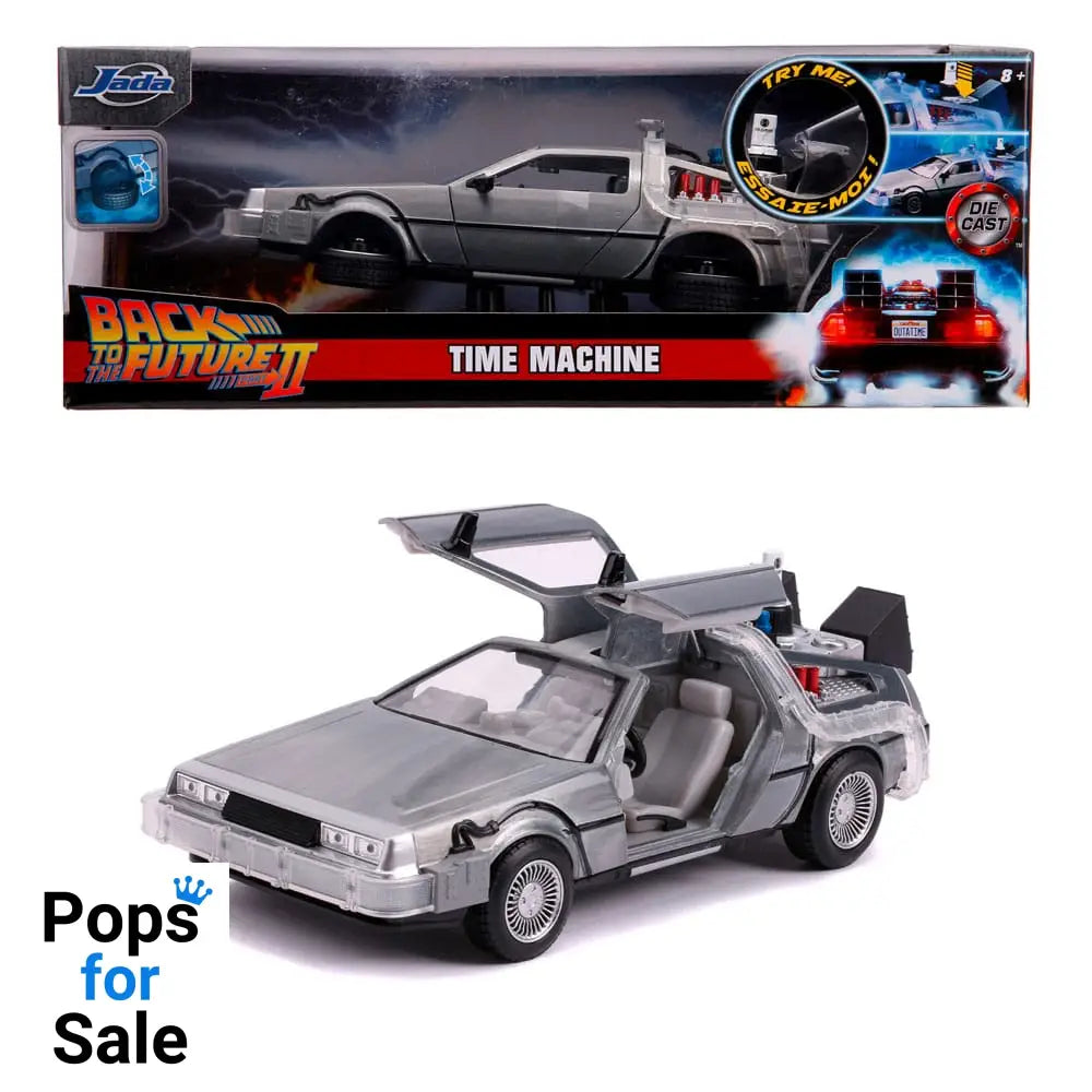 Back to the Future 2 Diecast Model 1/24 Time Machine Model 2