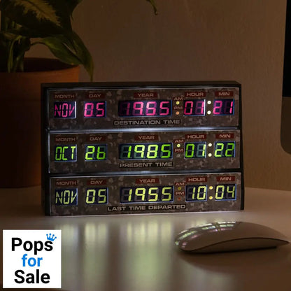 Back To The Future 3D Light