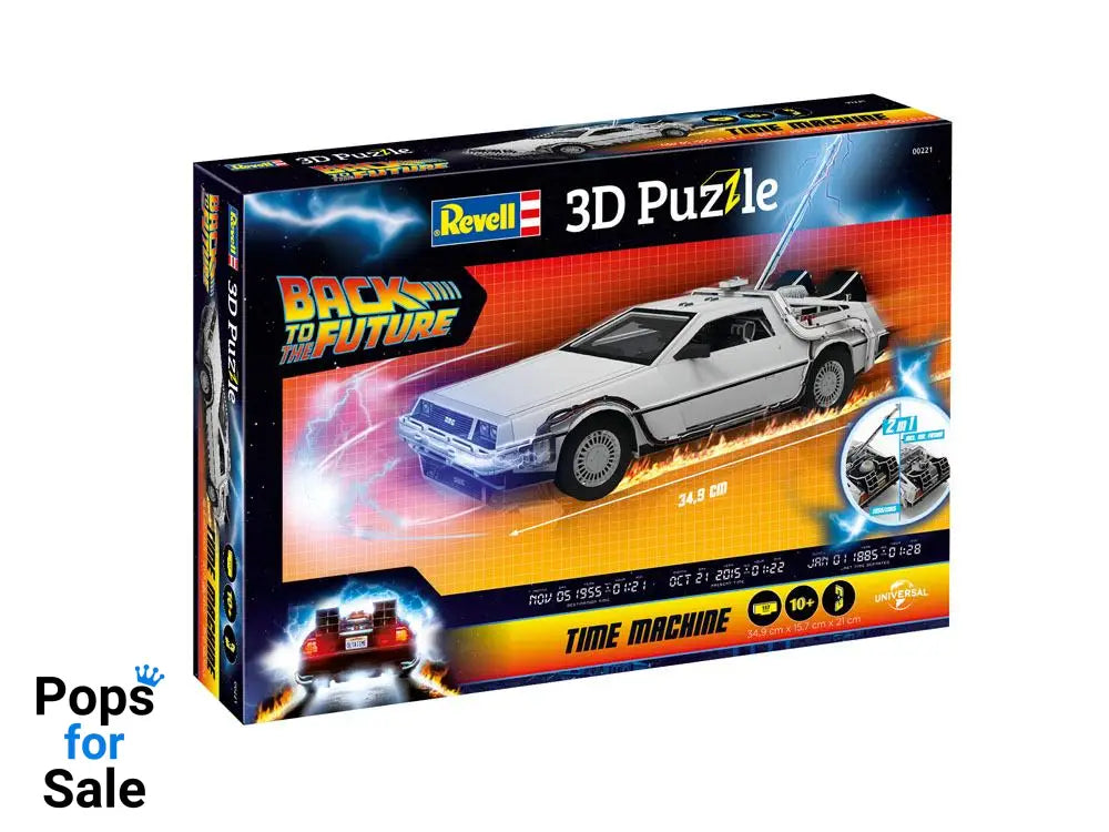 Back to the Future 3D Puzzle Time Machine