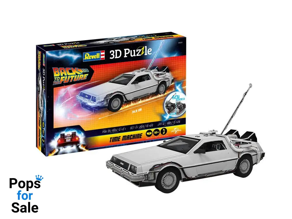 Back to the Future 3D Puzzle Time Machine