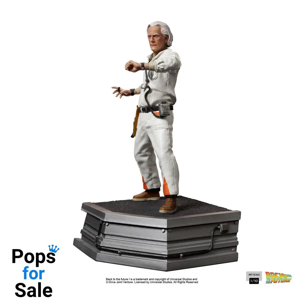 Back to the Future Art Scale Statue 1/10 Doc Brown 22 cm