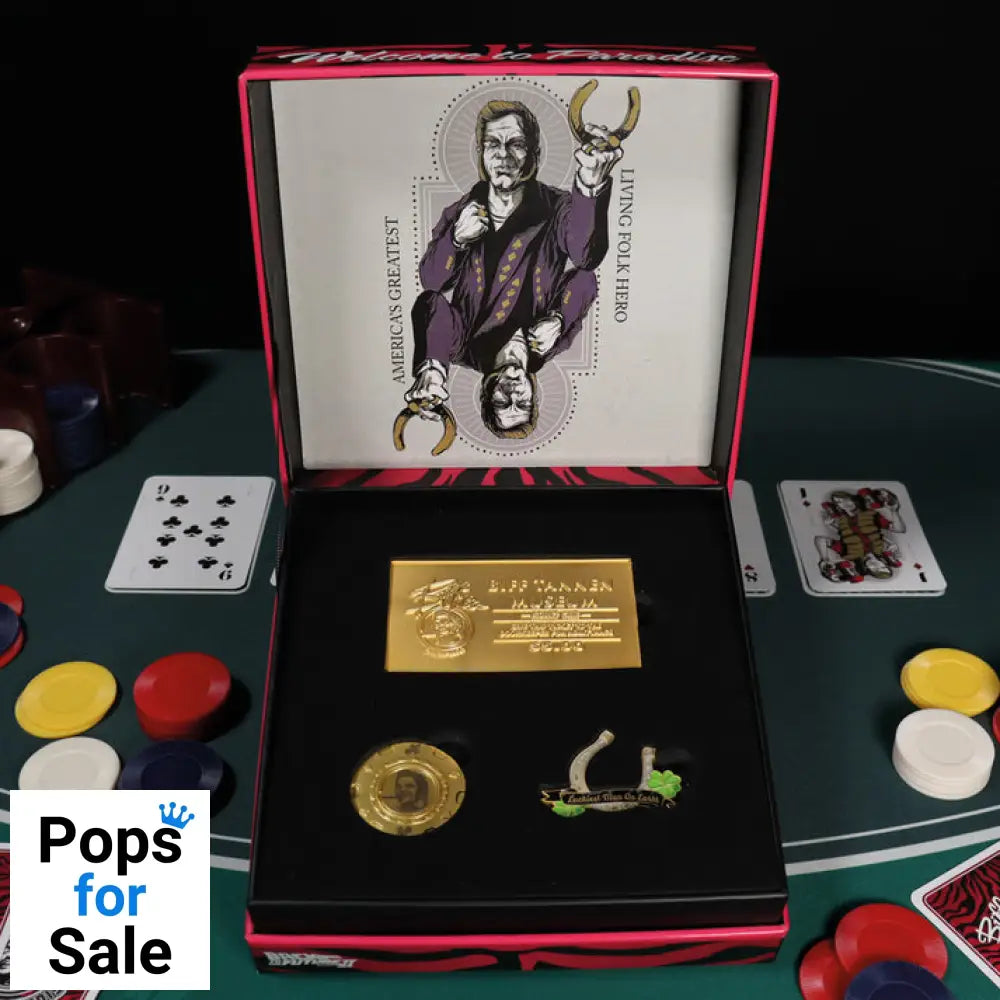 Back to the Future Biff Tannen’s Casino Set Premium Set
