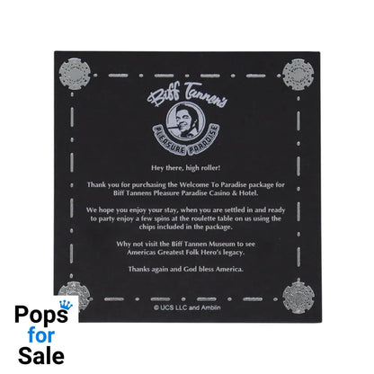 Back to the Future Biff Tannen’s Casino Set Premium Set