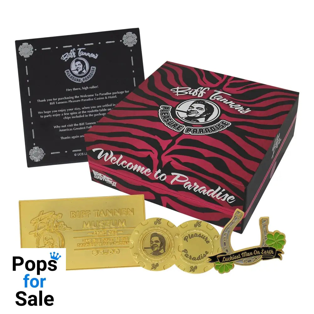 Back to the Future Biff Tannen’s Casino Set Premium Set
