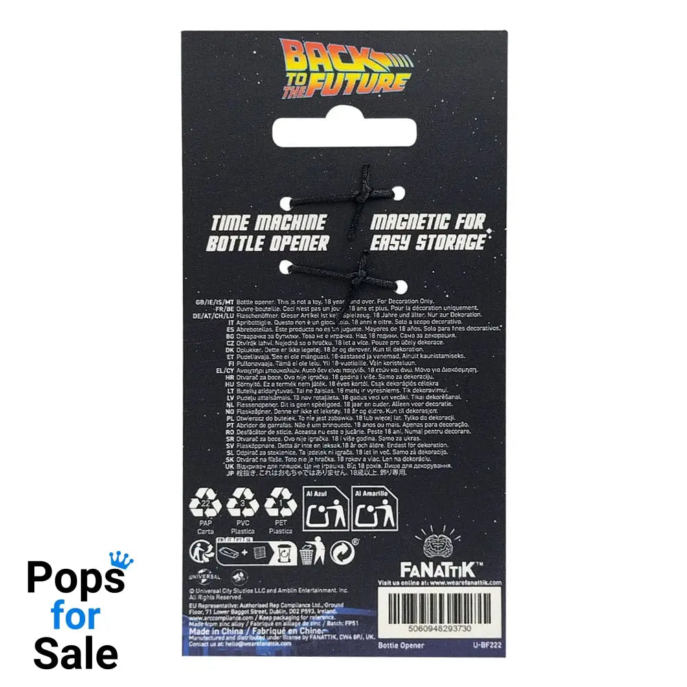 Back To The Future Bottle Opener DeLorean