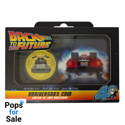 Back To The Future Collectable Coin 40th Anniversary Limited Edition