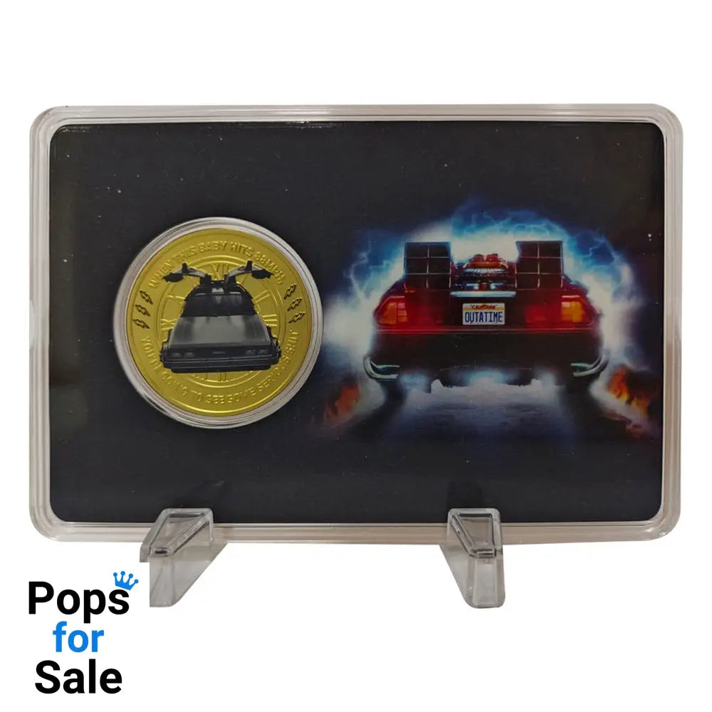 Back To The Future Collectable Coin 40th Anniversary Limited Edition Coins