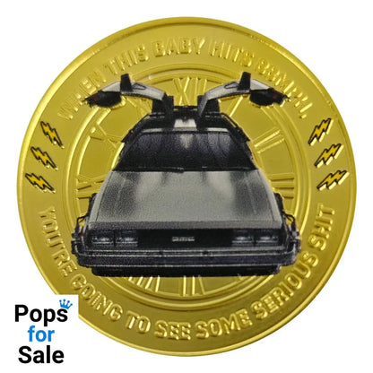 Back To The Future Collectable Coin 40th Anniversary Limited Edition