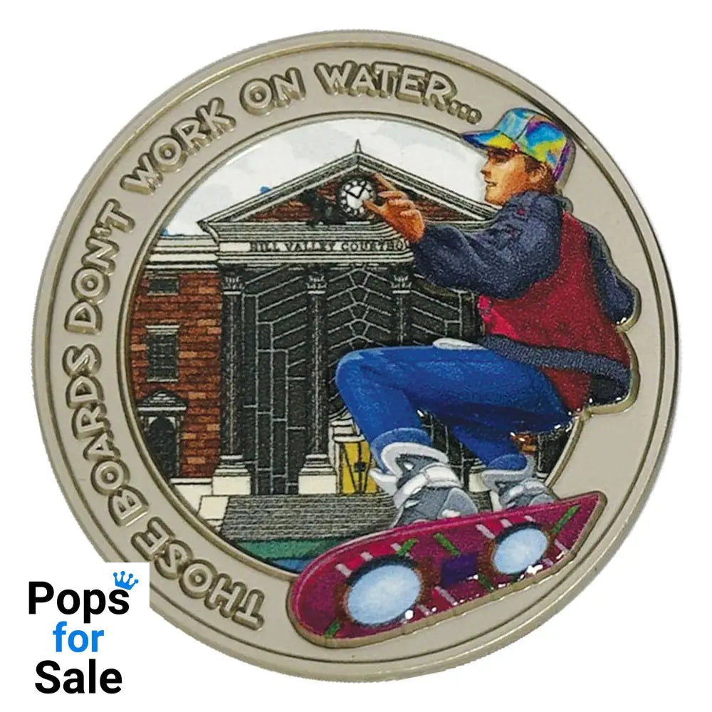 Back To The Future Collectable Coin Hoverboard Limited Edition