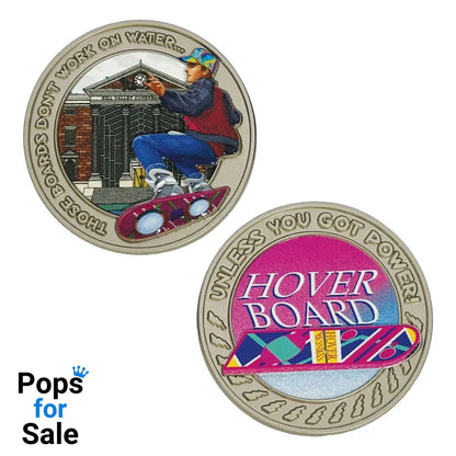 Back To The Future Collectable Coin Hoverboard Limited Edition