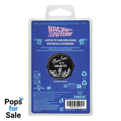 Back To The Future Collectable Coin Marvin Berry & The Starlighters Limited Edition