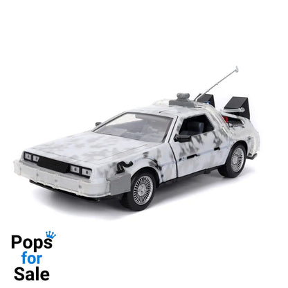Back to the Future Diecast Model 1/24 Time Machine Frost Vehicles