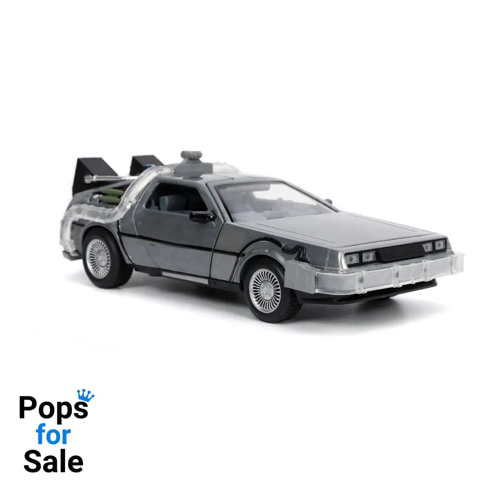 Back to the Future Diecast Model 1/24 Time Machine Model 1