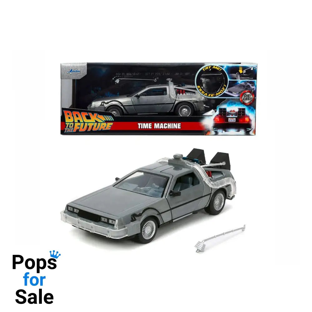 Back to the Future Diecast Model 1/24 Time Machine Model 1