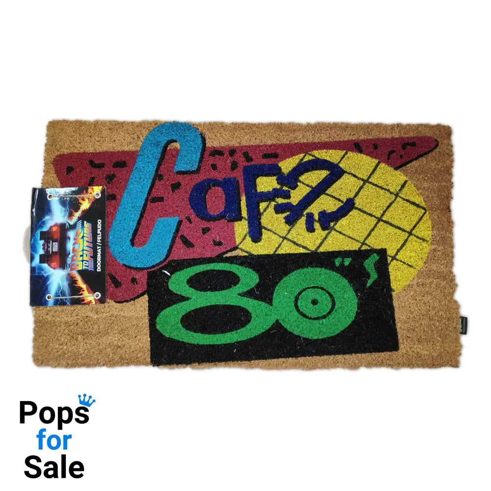Back to the Future Doormat Cafe 80 40 x 60 cm Rugs