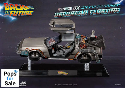 Back to the Future Egg Attack Floating Statue Back to the Future II DeLorean Deluxe Version heo EU Exclusive 20 cm