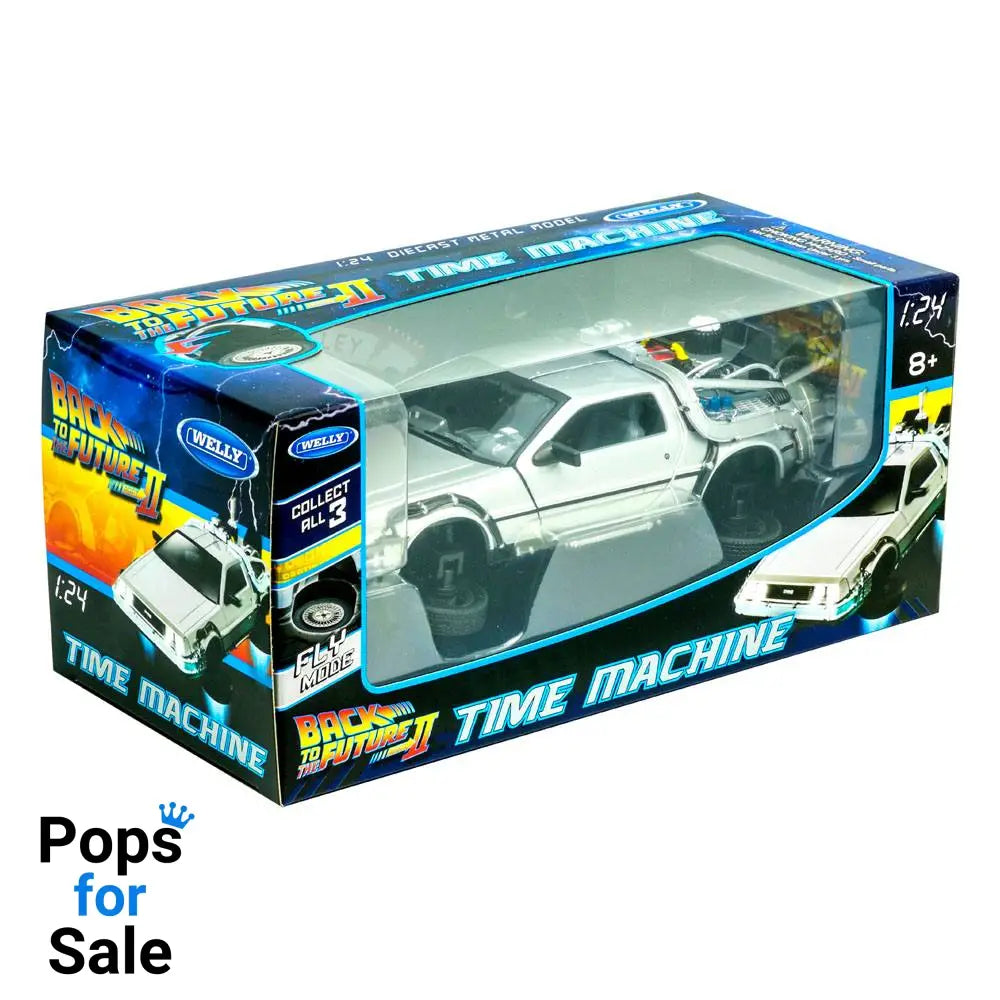 Back to the Future II Diecast Model 1/24 ´81 DeLorean LK Coupe Fly Wheel
