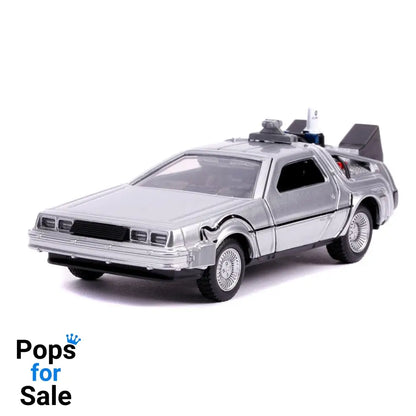 Back to the Future II Hollywood Rides Diecast Model 1/32 DeLorean Time Machine