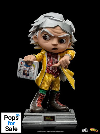 Back to the Future II Mini Co. PVC Figure Doc Brown 15 cm