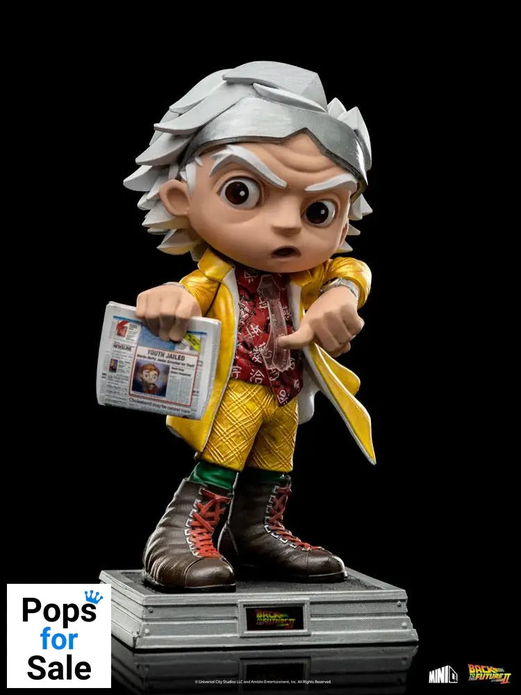 Back to the Future II Mini Co. PVC Figure Doc Brown 15 cm