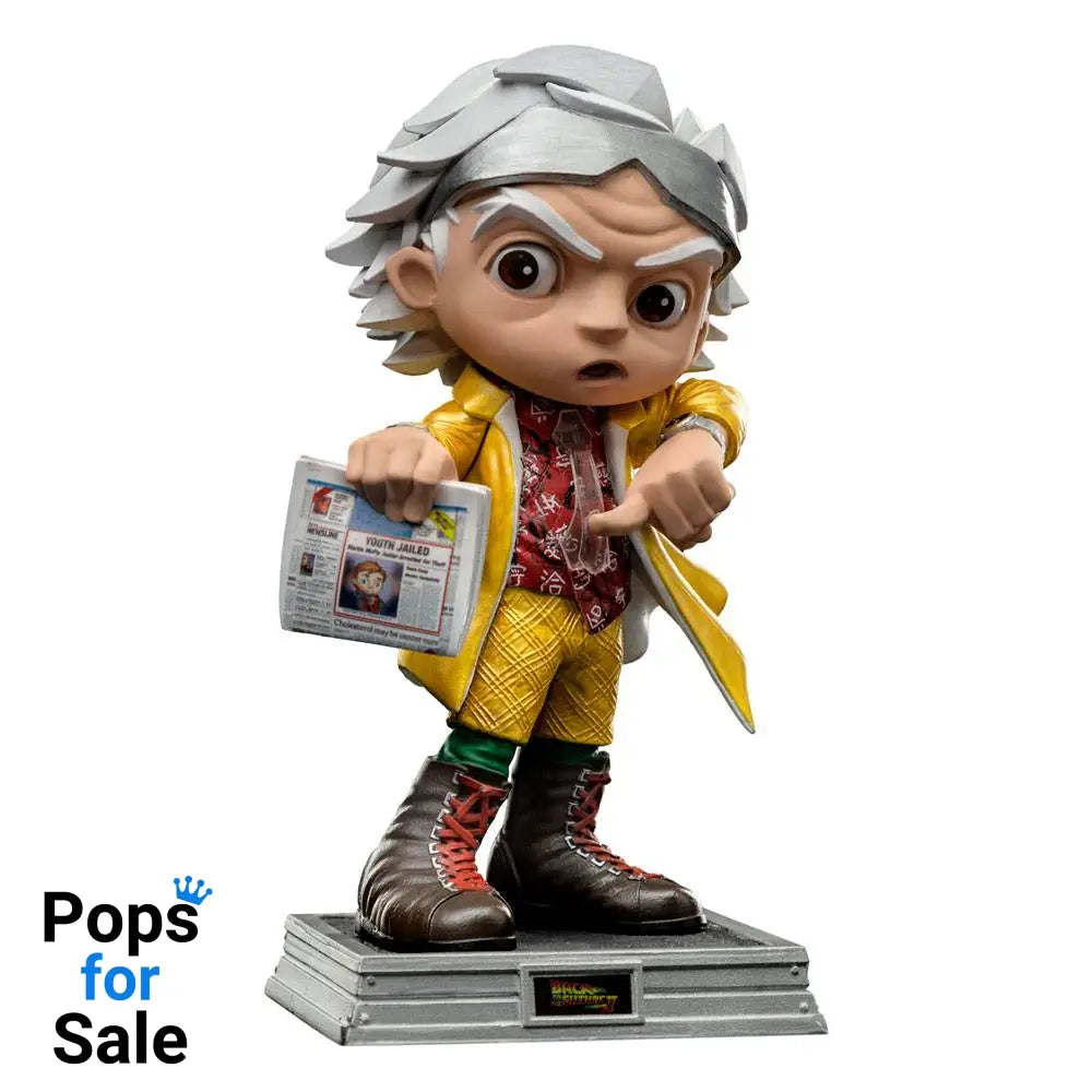 Back to the Future II Mini Co. PVC Figure Doc Brown 15 cm