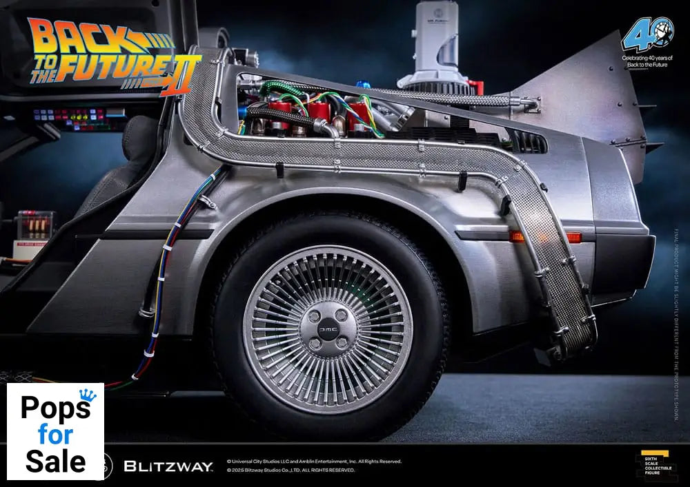 Back to the Future II Premium UMS vehicle 1/6 Time Machine 74 cm