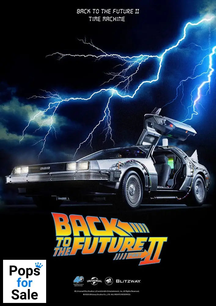 Back to the Future II Premium UMS vehicle 1/6 Time Machine 74 cm