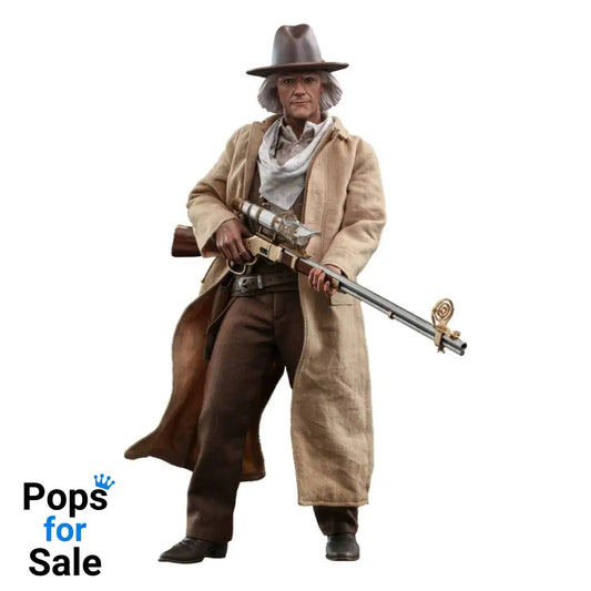 Back To The Future III Movie Masterpiece Action Figure 1/6 Doc Brown 32 cm