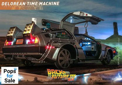 Back to the Future III Movie Masterpiece Vehicle 1/6 DeLorean Time Machine 72 cm