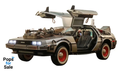 Back to the Future III Movie Masterpiece Vehicle 1/6 DeLorean Time Machine 72 cm