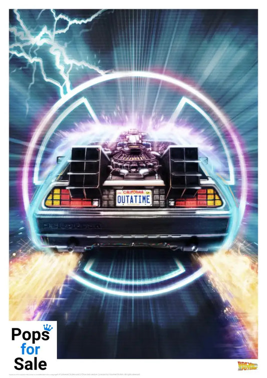 Back to the Future Limited Edition Art Print Wall Art