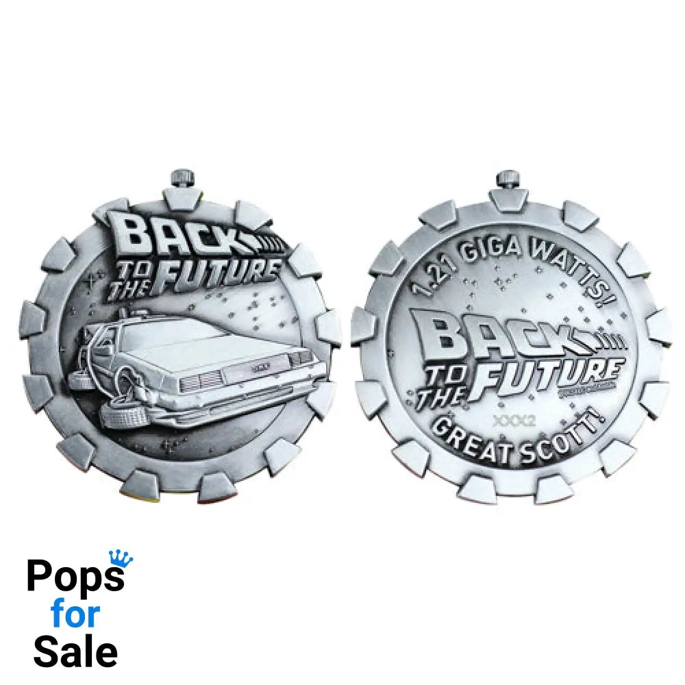 Back to the Future Limited Edition Stopwatch Medallion medallion