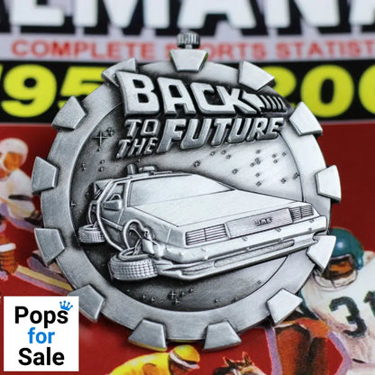 Back to the Future Limited Edition Stopwatch Medallion medallion