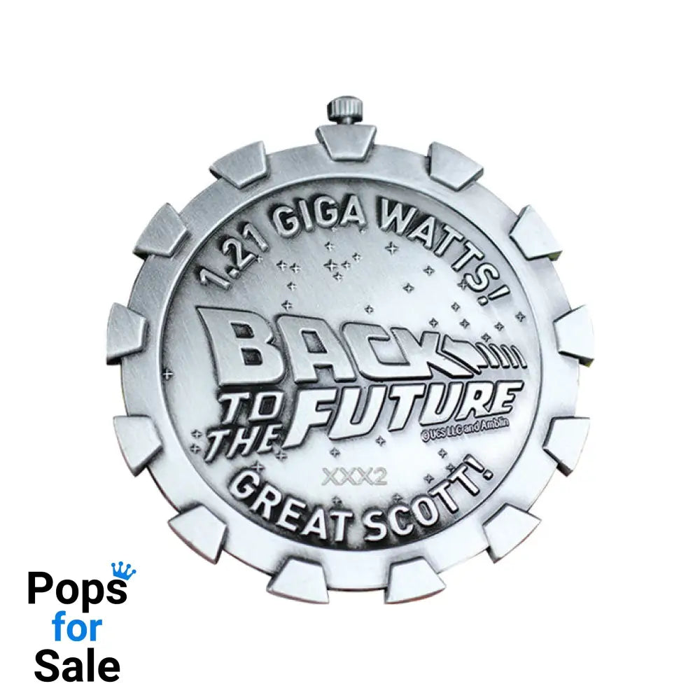 Back to the Future Limited Edition Stopwatch Medallion medallion