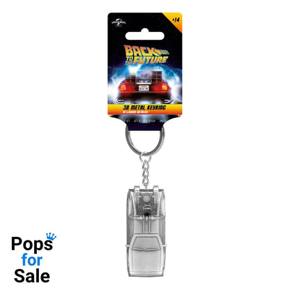 Back to the Future Metal Keychain DeLorean 7 cm