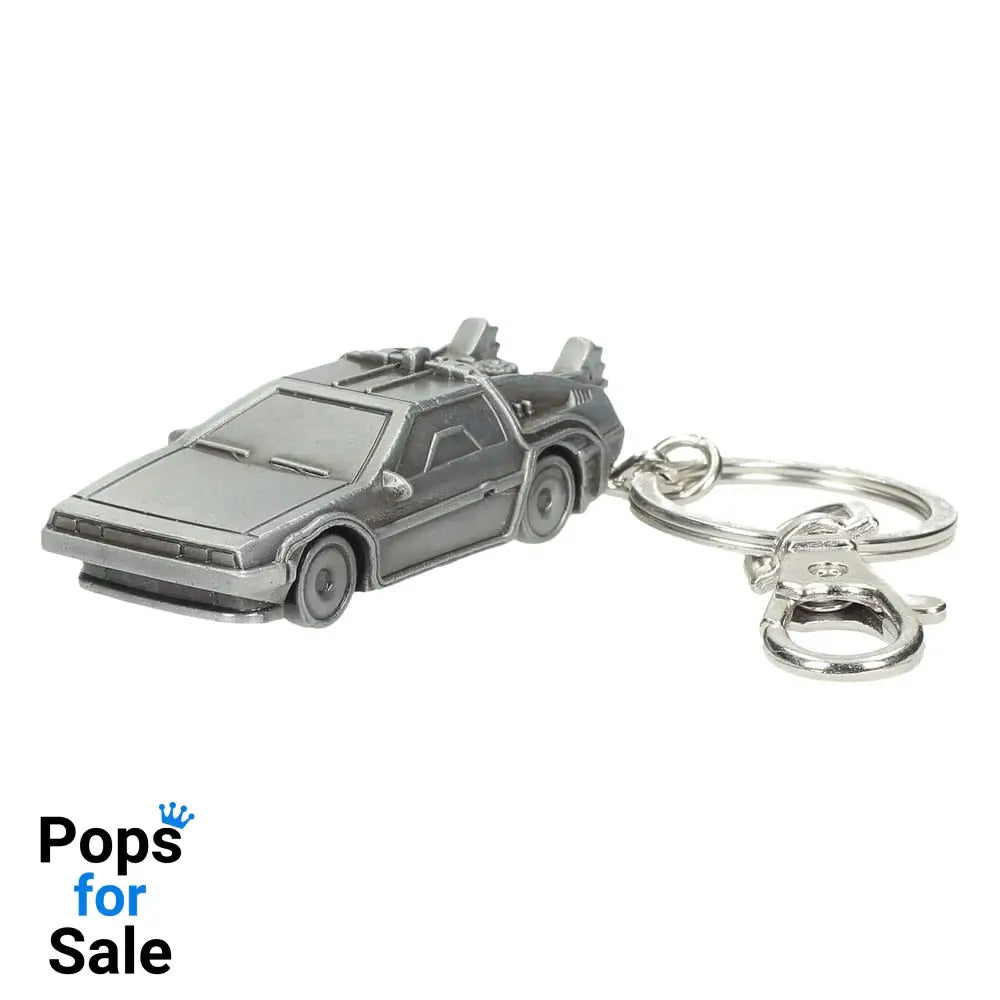 Back to the Future Metal Keychain DeLorean 7 cm Keyrings
