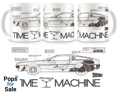 Back to the Future Mug Time Machine