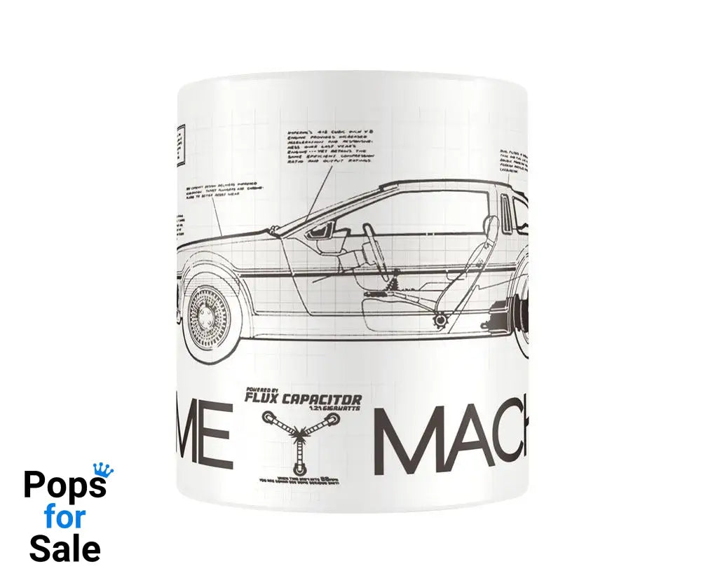 Back to the Future Mug Time Machine