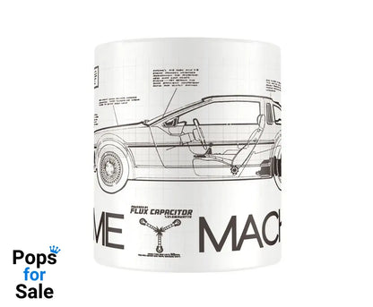 Back to the Future Mug Time Machine