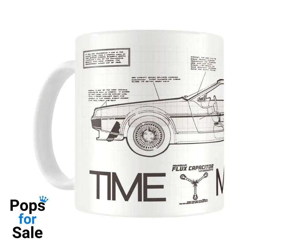Back to the Future Mug Time Machine