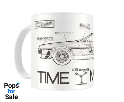 Back to the Future Mug Time Machine