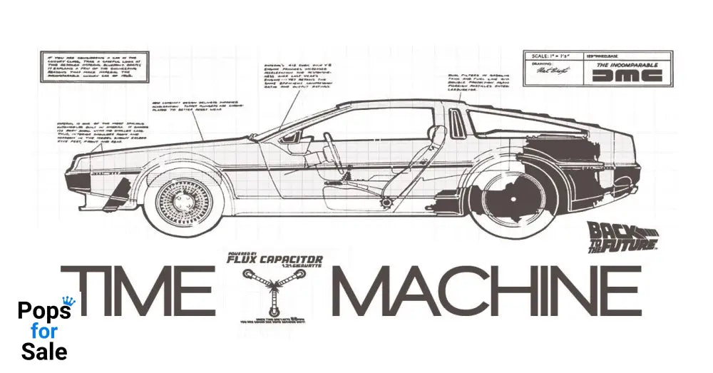 Back to the Future Mug Time Machine