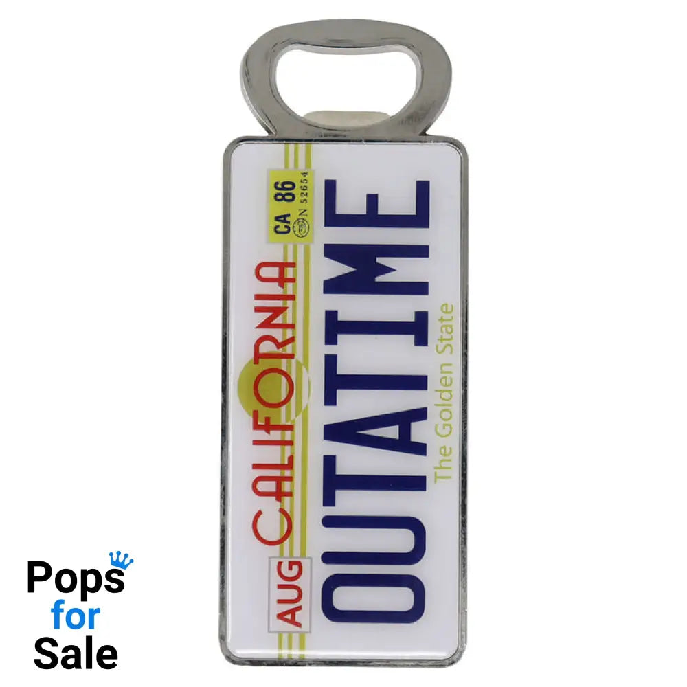 Back to the Future Outatime Bottle Opener Bottle Opener