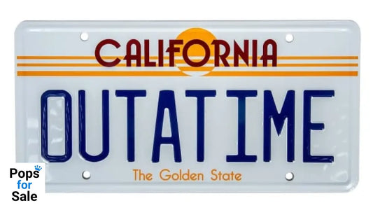 Back To The Future: OUTATIME License Plate