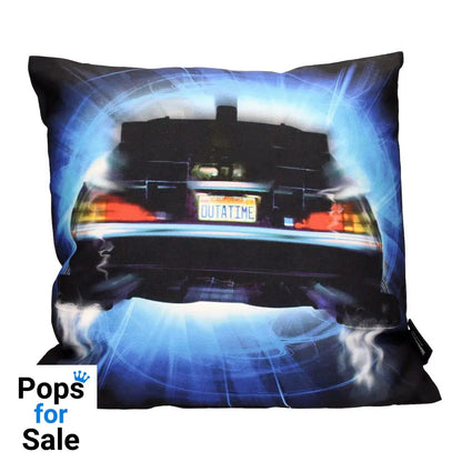 Back To The Future Pillow Delorean Roads 45 cm