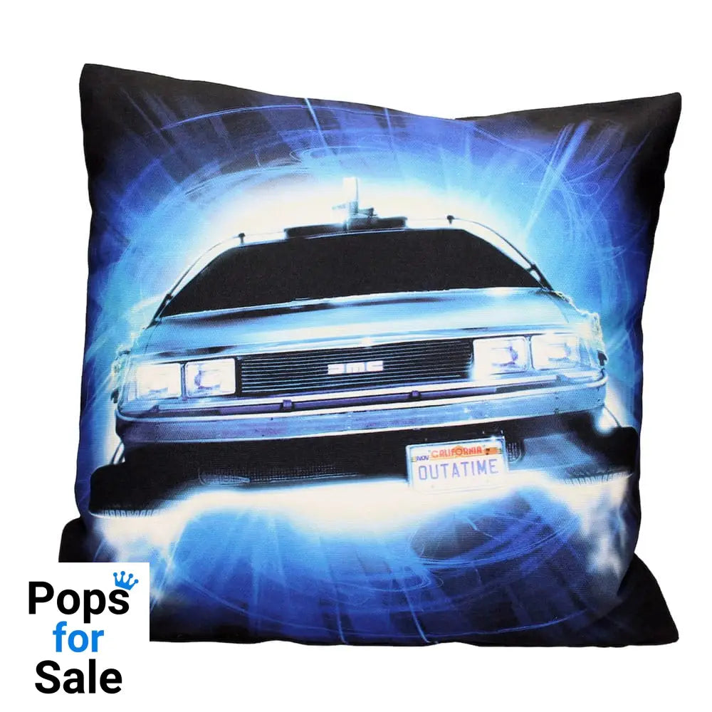 Back To The Future Pillow Delorean Roads 45 cm Cushions