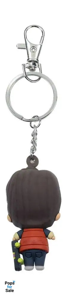 Back to the Future Pokis Rubber Keychain Marty McFly 6 cm