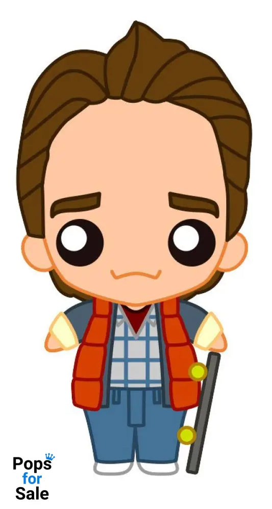 Back to the Future Pokis Rubber Minifigure Marty McFly 6 cm