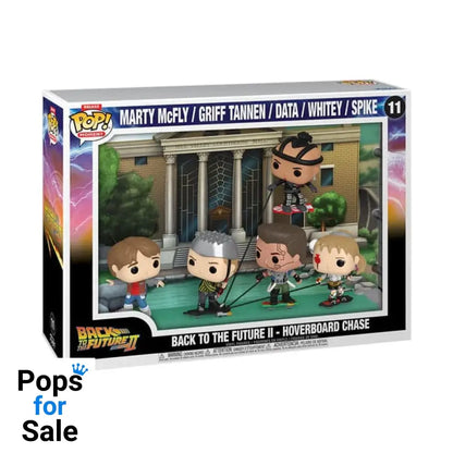 Back To The Future POP Moments Deluxe Vinyl Figures 5-Pack Hoverboard