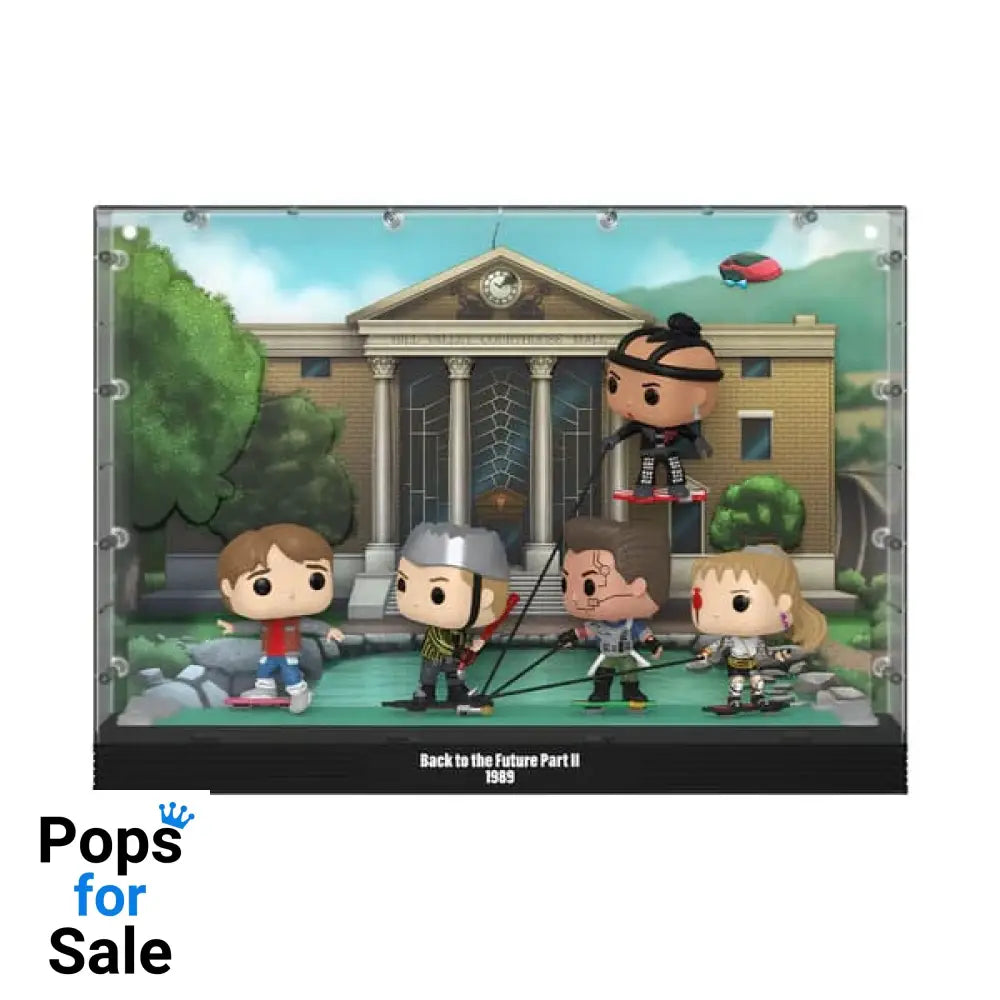 Back To The Future POP Moments Deluxe Vinyl Figures 5-Pack Hoverboard